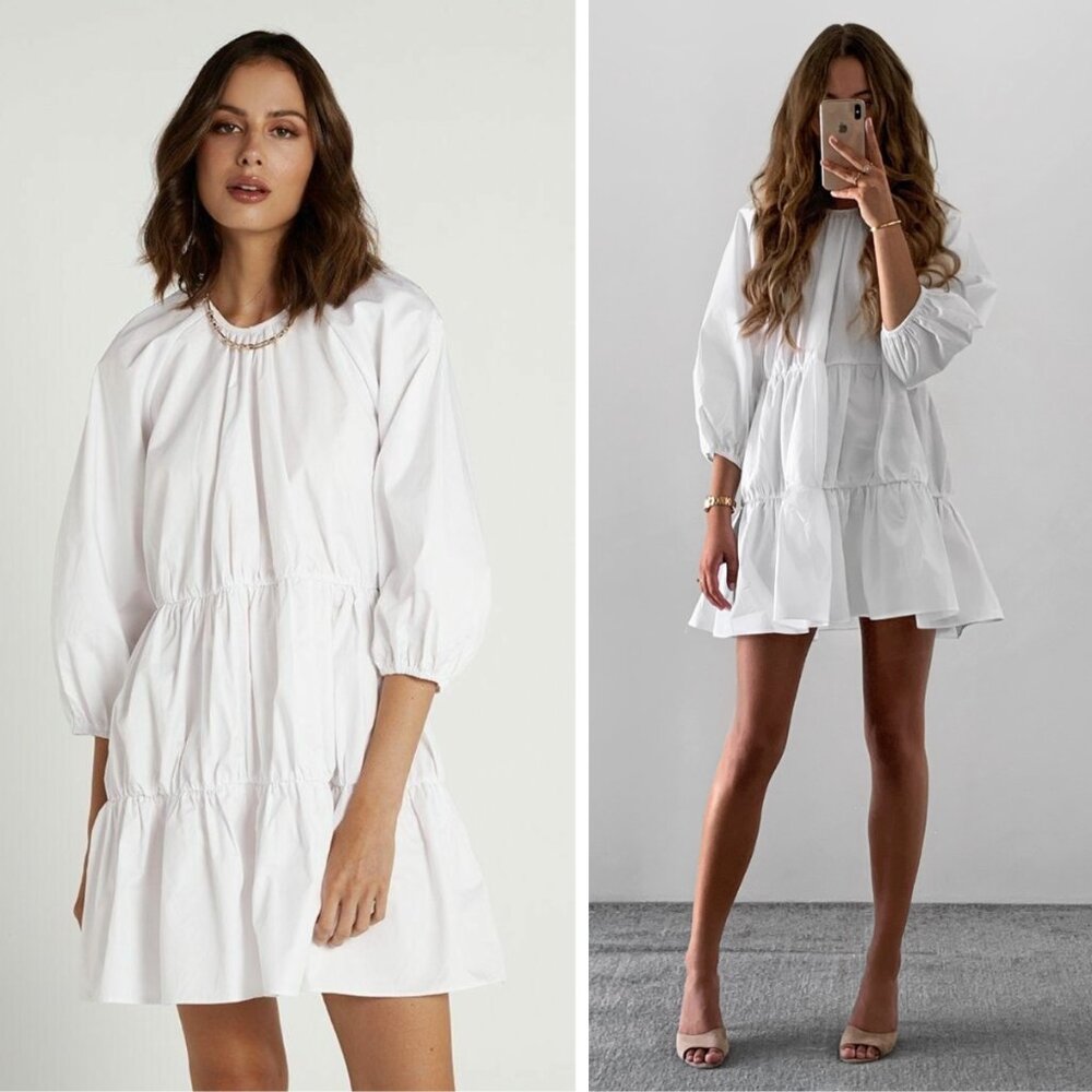 DISSH White Mini Dress